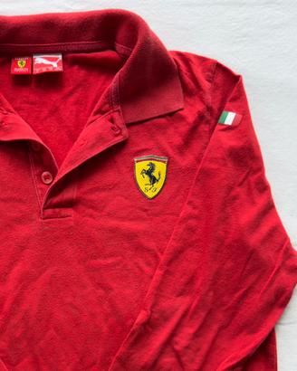 Maglia Polo Puma Scuderia Ferrari F1 Originale