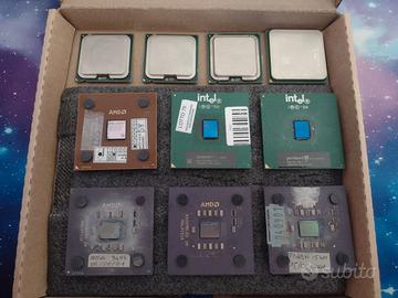 Processori Intel e AMD vintage da collezione