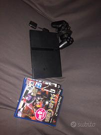 playstation 2 + 3 giochi + 1 joystick