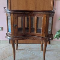 Mobile bar legno con vassoio
