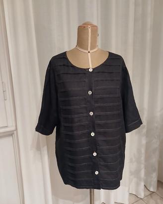 Camicetta in puro Lino Marina Rinaldi XL - XXL