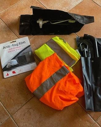 pneumafico di scorta + kit soccorso