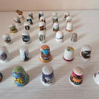 Ditali in ceramica da collezione 30 pezzi nuovi 