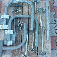 Ganci per parabola e palo antenna