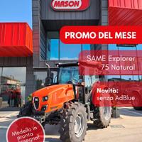 Trattore Same Explorer 75 Natural - IN PROMOZIONE