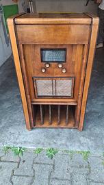 Mobile radio giradischi 78 giri anni 30