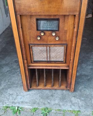 Mobile radio giradischi 78 giri anni 30