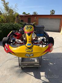 Go kart PCR 125 con motore k9b