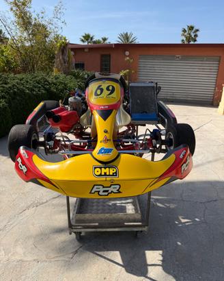Go kart PCR 125 con motore k9b