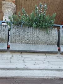 Fioriere in cemento