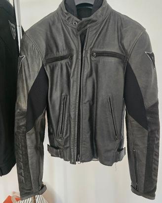 giacca moto in pelle Dainese tg52