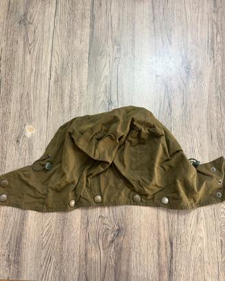 Cappuccio barbour verde moderno