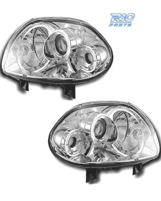 FARI PER RENAULT CLIO 98-01 ANGEL EYES FONDO CROMA