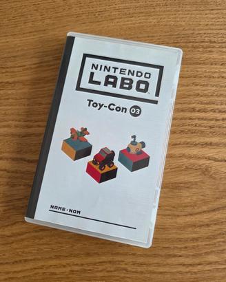 Nintendo Labo completo di controller in cartorne