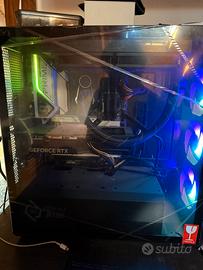 Pc gaming +monitor PRONTO ALL USO GPU 4070
