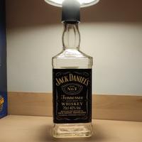 Lampada bottiglia Jack Daniel's