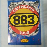 Calendario 883 Max Pezzali 1999 da collezione