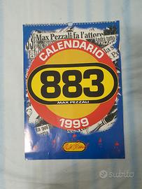 Calendario 883 Max Pezzali 1999 da collezione