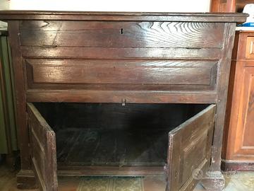 Antica madia d'epoca fine '800