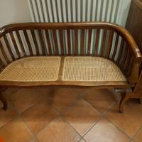 panchina in paglia di Vienna 