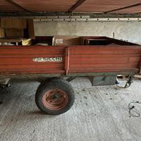 Rimorchio agricolo 12 quintali 2,5x1,6 mt