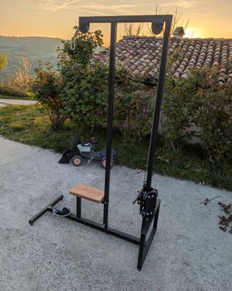 Lat Machine + Pulley Heavy Duty Artigianale TOP