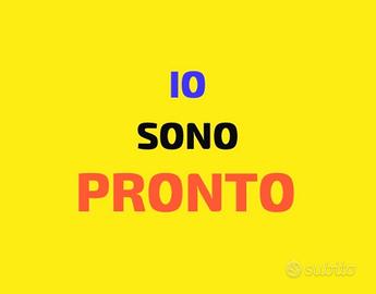 Facchino pulitore aiutante part o full time