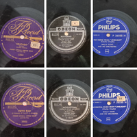 RACCOLTA QUINDICI DISCHI DA 78 GIRI