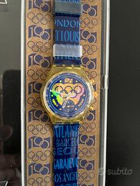 Swatch Crono nuovo originale modello Olimpiadi 199