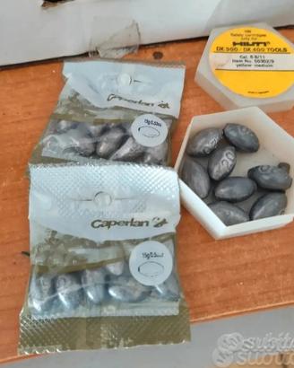 Pesi da pesca misto da 15/20g caperlan nuovi 