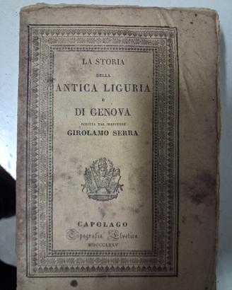 antica Liguria  stampa del 1835