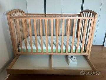 Lettino per bambino con cassettone
