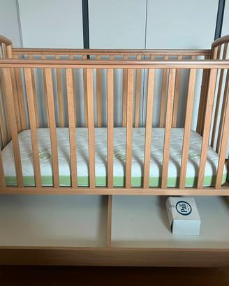 Lettino per bambino con cassettone
