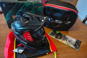 Casco LS2 MX701 Explorer C carbonio XS