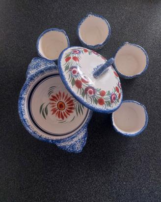 Set decorativo Henriot Quimper