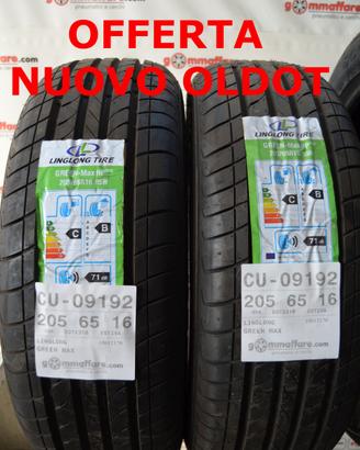 2 Pneumatici 205/65 R16 Linglong Green Max