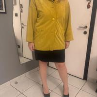 Giacca in pelle Nabuk