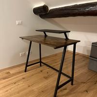 Scrivania stile industriale - 100x50cm