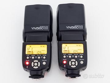 YONGNUO Coppia di flash YN560-III