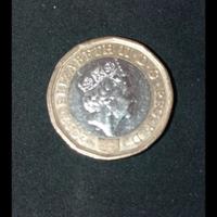 One Pound 2017 Regina Elisabeth