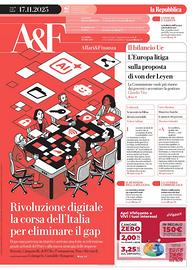 La Repubblica Affari&Finanza del 17 novembre 2025