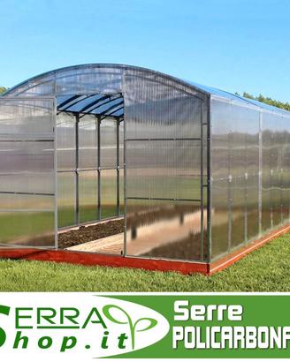 Serra tunnel 3x4 casetta policarbonato rinforzato