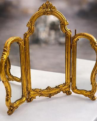 Specchio trittico vintage