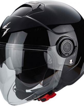 Casco Jet Scorpion Exo-City II Evo nero lucido