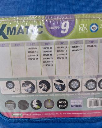 Catene neve x diam 14-15-16-17