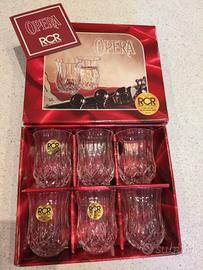 bicchieri liquore RCR