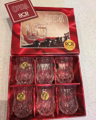 bicchieri liquore RCR