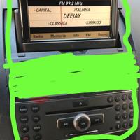 Stereo mercedes classe c w204