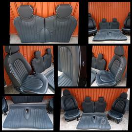 Sedili pelle nera anatomici Mini Cooper park lane 