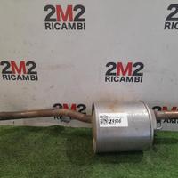 MARMITTA SENZA TERMINALE DI SCARICO TOYOTA Yaris S